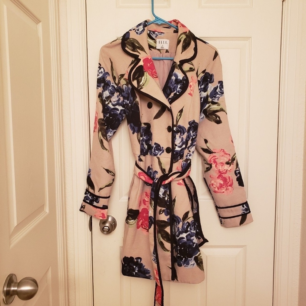 Elle floral light dress jacket